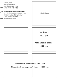 Варіанти та ціни на розміщення в довіднику Варіанти та ціни на розміщення в довіднику